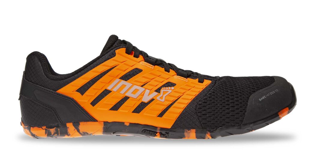 Inov-8 Bare-xf 210 V2 Men's Trainers Black/Orange UK 054928ZOW